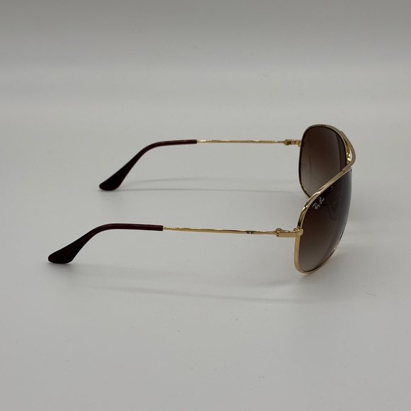 Ray-Ban Unisex RB3293 in Arista Gold and Brown Gradient Dark Brown NWT 👜 - Picture 6 of 14